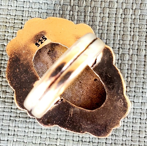 New Bumblebee Jasper 925 Silver Ring. - Picture 6 of 12